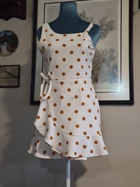Rare Editions Size 16 polka dot jumpsuit
